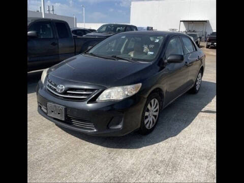 2013 Toyota Corolla for sale at FREDY CARS FOR LESS in Houston TX