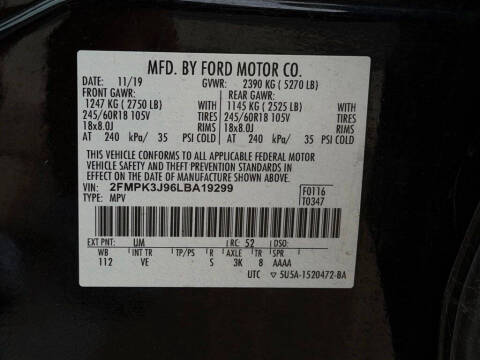 2020 Ford Edge SEL