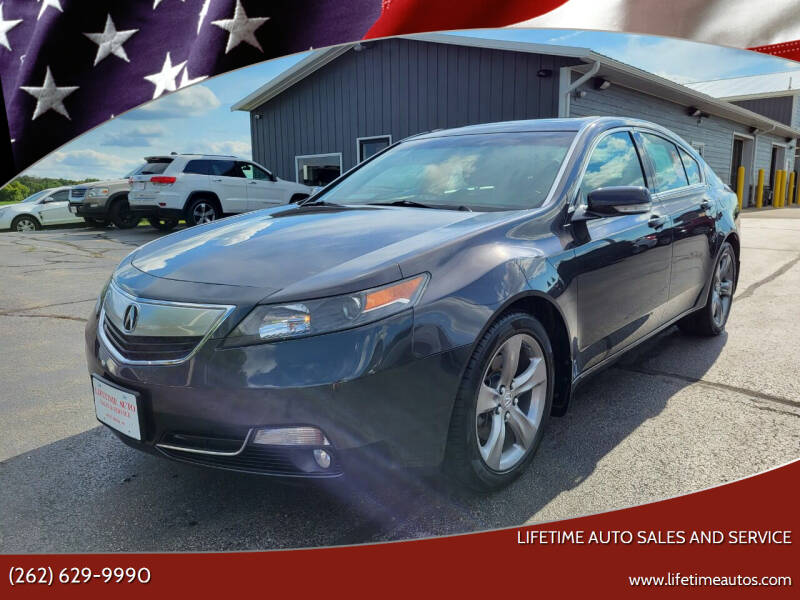 2014 Acura TL for sale at Lifetime Auto Sales and Service in West Bend WI