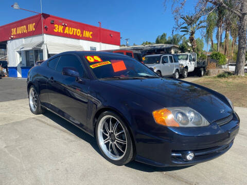 2004 Hyundai Tiburon for sale at 3K Auto in Escondido CA
