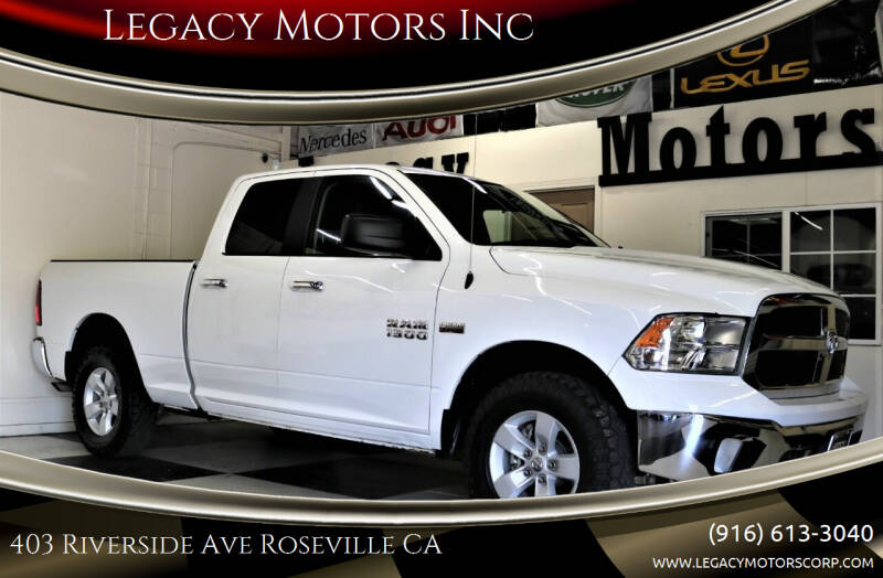 2018 RAM 1500 for sale at Legacy Motors Inc in Roseville CA