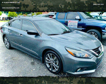 2018 Nissan Altima for sale at R-D AUTO IMPORTS, Inc in Charlotte NC