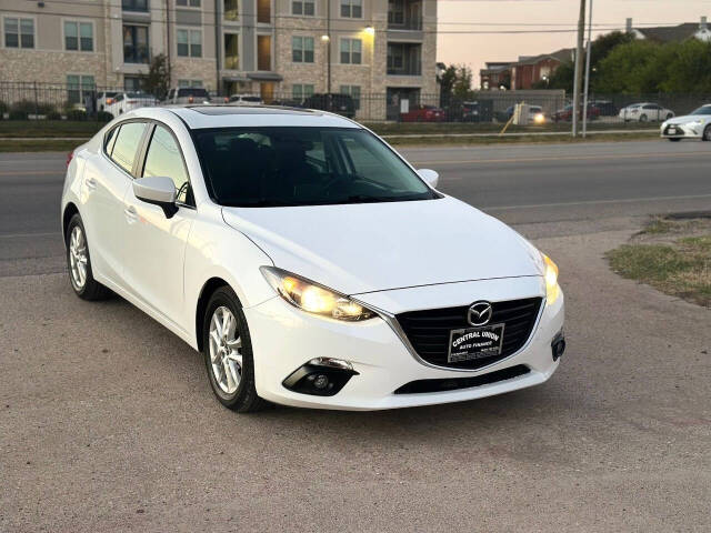 2015 Mazda Mazda3 for sale at Central Union Auto Finance LLC in Austin, TX