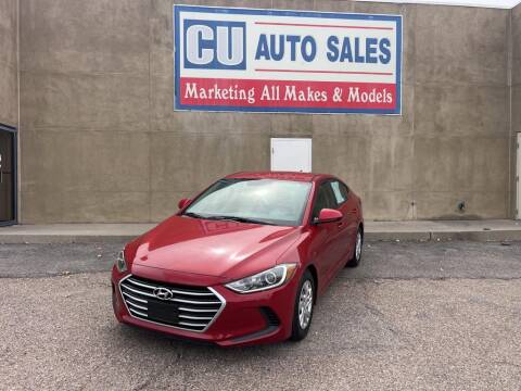 2017 Hyundai Elantra for sale at C U Auto Sales in Albuquerque NM
