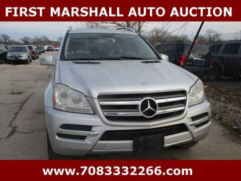 2011 Mercedes-Benz GL-Class for sale at First Marshall Auto Auction in Harvey IL