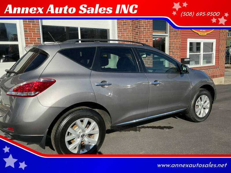 2011 Nissan Murano for sale at Annex Auto Sales INC in North Attleborough MA