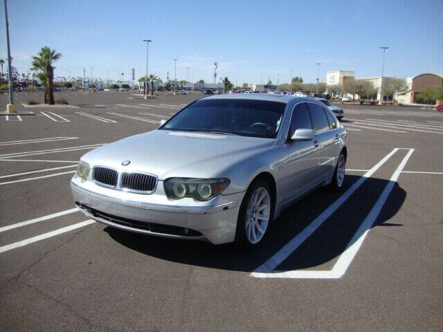 2004 BMW 7 Series for sale at FREDRIK'S AUTO in Mesa AZ