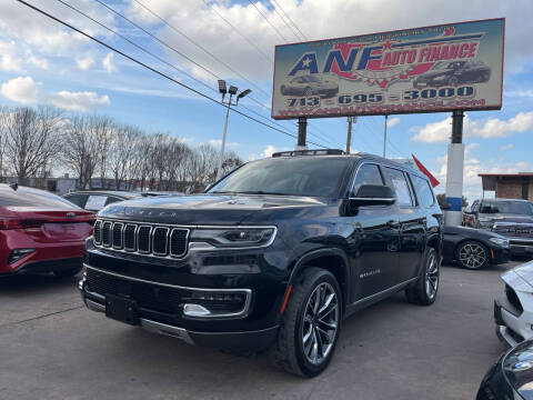 2022 Jeep Wagoneer for sale at ANF AUTO FINANCE in Houston TX