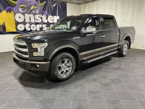 2015 Ford F-150 for sale at Monster Motors in Michigan Center MI