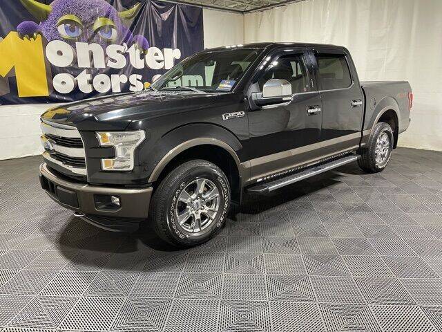 2015 Ford F-150 for sale at Monster Motors in Michigan Center MI