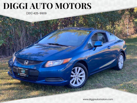 2012 Honda Civic for sale at Diggi Auto Motors in Jersey City NJ