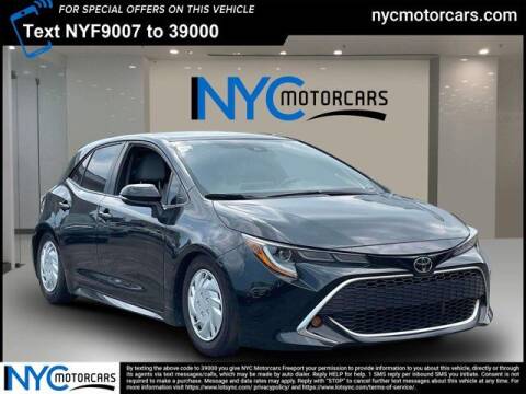 2019 Toyota Corolla Hatchback for sale at NYC Motorcars of Freeport in Freeport NY