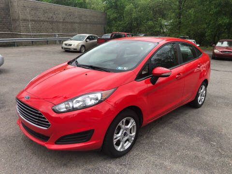 2015 Ford Fiesta for sale at SARRACINO AUTO SALES INC in Burgettstown PA