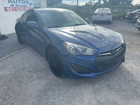 2014 Hyundai Genesis Coupe for sale at Excellent Autos of Orlando in Orlando FL