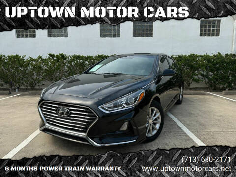 2019 Hyundai Sonata for sale at UPTOWN MOTOR CARS in Houston TX