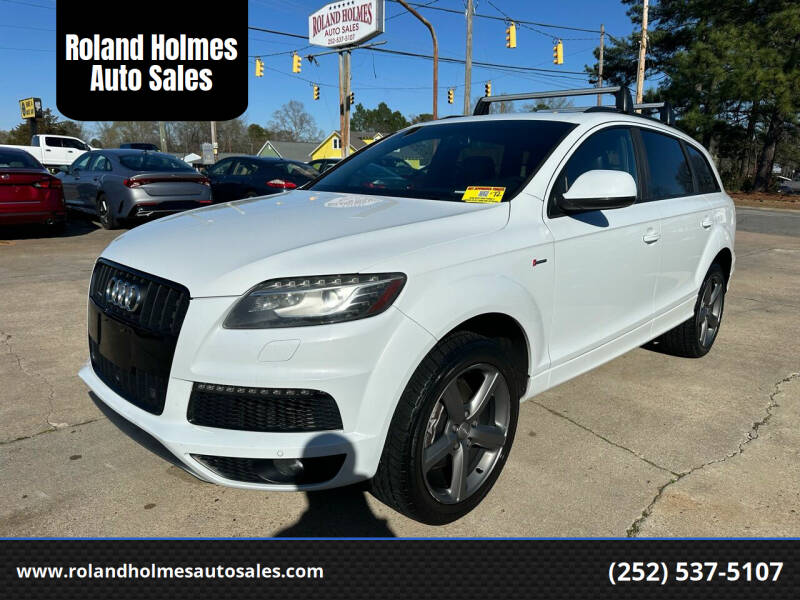 2015 Audi Q7 for sale at Roland Holmes Auto Sales in Roanoke Rapids NC