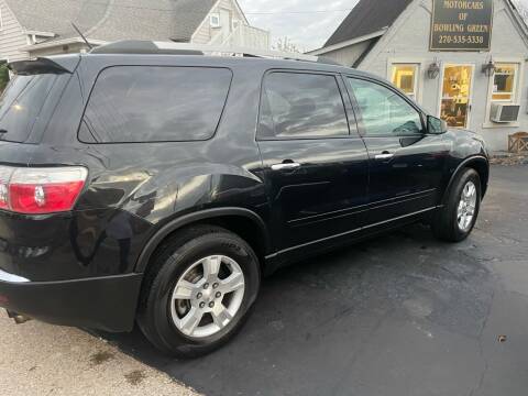 2012 GMC Acadia for sale at Motor Cars of Bowling Green in Bowling Green KY