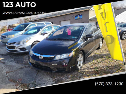 2009 Honda Civic for sale at 123 AUTO in Kulpmont PA