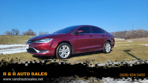2016 Chrysler 200 for sale at R & R AUTO SALES in Juda WI