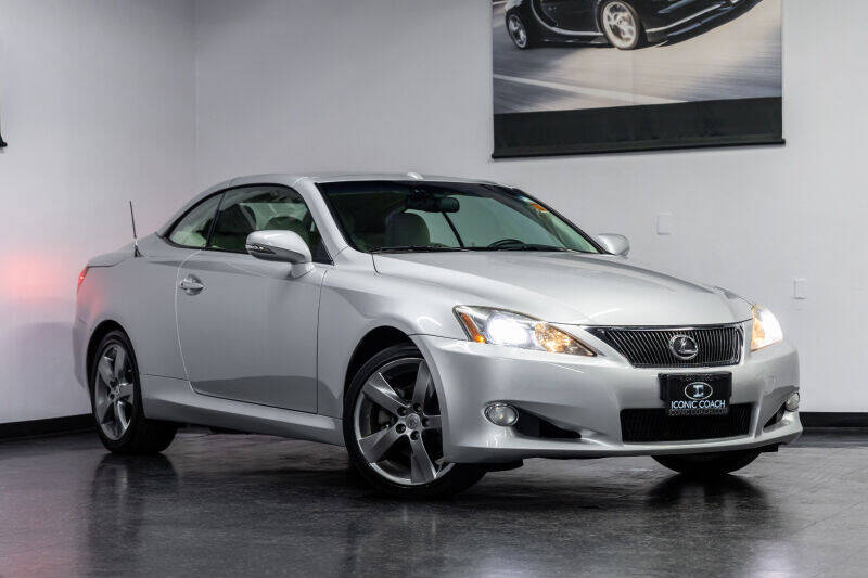 2010 Lexus IS 250C for sale at Iconic Coach in San Diego CA
