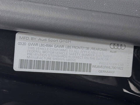 2020 Audi R8 5.2 quattro V10 Spyder