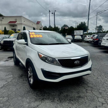 2016 Kia Sportage for sale at Auto Bella Inc. in Clayton NC