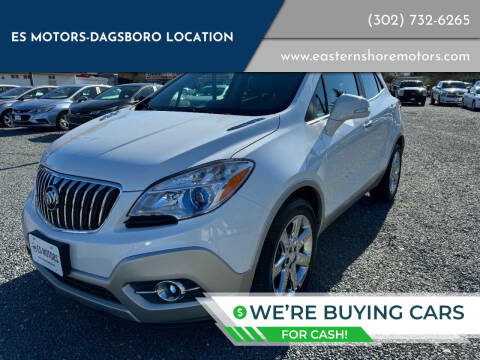 2016 Buick Encore for sale at ES Motors-DAGSBORO location in Dagsboro DE