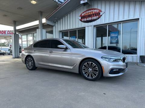 2017 BMW 5 Series for sale at Motorsports Unlimited in McAlester OK