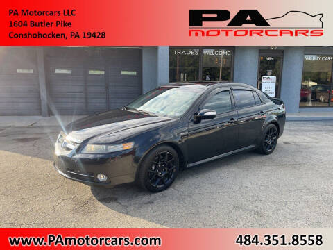 2007 Acura TL for sale at PA Motorcars in Conshohocken PA