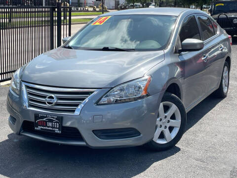 2014 Nissan Sentra for sale at Auto United in Houston TX
