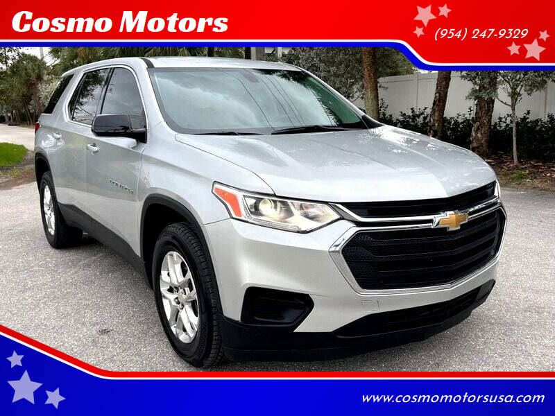 2020 Chevrolet Traverse for sale at Cosmo Motors in Pompano Beach FL