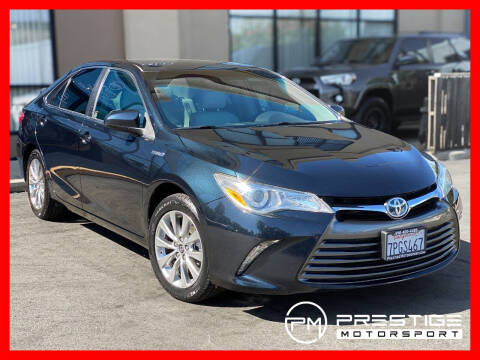 2016 Toyota Camry Hybrid for sale at Prestige Motorsport in Rancho Cordova CA