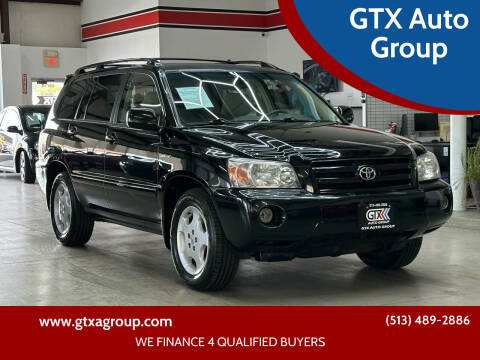 2005 Toyota Highlander for sale at GTX Auto Group in West Chester OH