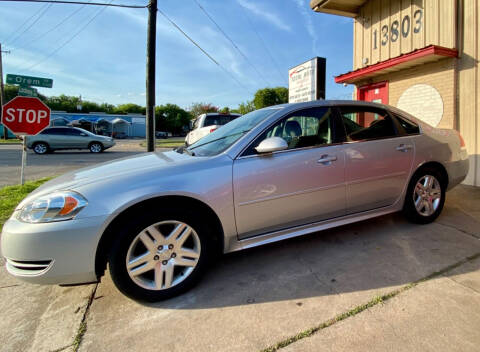 2014 Chevrolet Impala Limited for sale at 2 Brothers Coast Acquisition LLC dba Total Auto Se in Houston TX