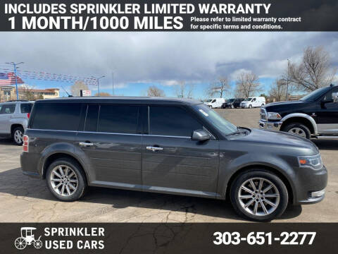 2017 Ford Flex for sale at Sprinkler Used Cars in Longmont CO