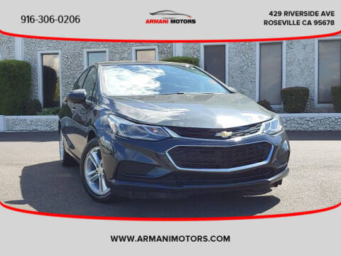 2018 Chevrolet Cruze for sale at Armani Motors in Roseville CA