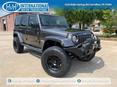 2014 Jeep Wrangler Unlimited for sale at International Motor Productions in Carrollton TX