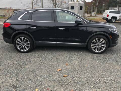 2016 Lincoln MKX for sale at Perrys Auto Sales & SVC in Northbridge MA
