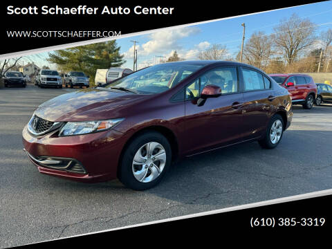 2013 Honda Civic for sale at Scott Schaeffer Auto Center in Birdsboro PA