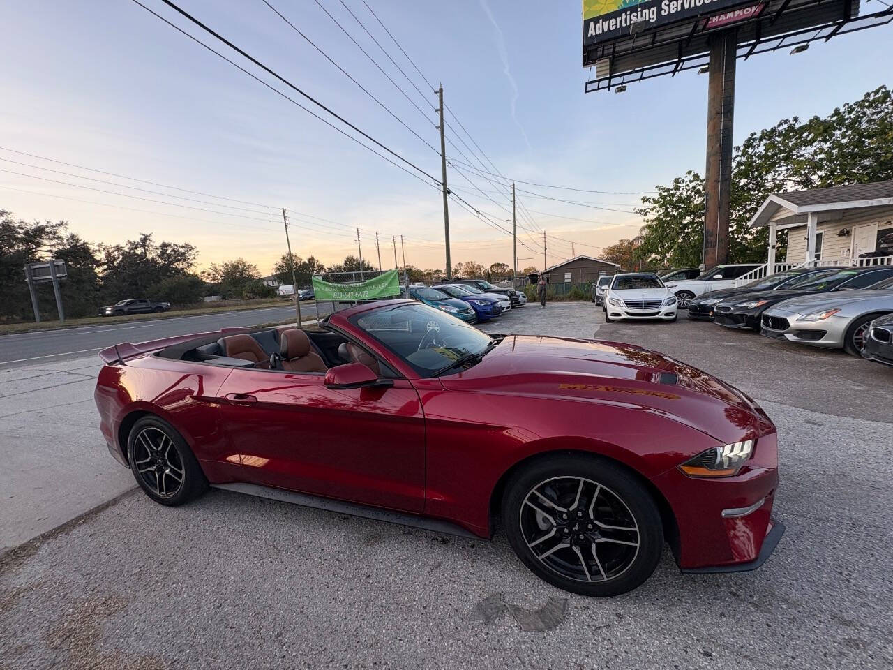 2019 Ford Mustang for sale at Hobgood Auto Sales in Land O Lakes, FL