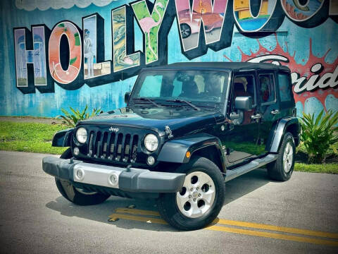 2014 Jeep Wrangler Unlimited for sale at Palermo Motors in Hollywood FL