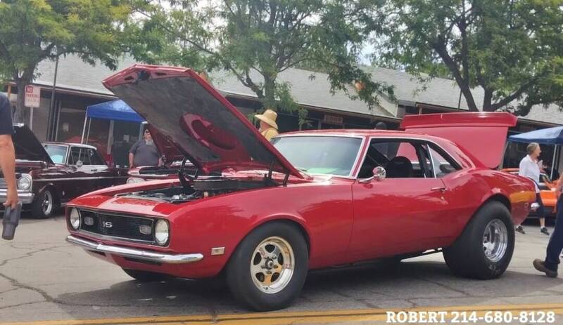 1968 Chevrolet Camaro for sale at Mr. Old Car in Dallas TX