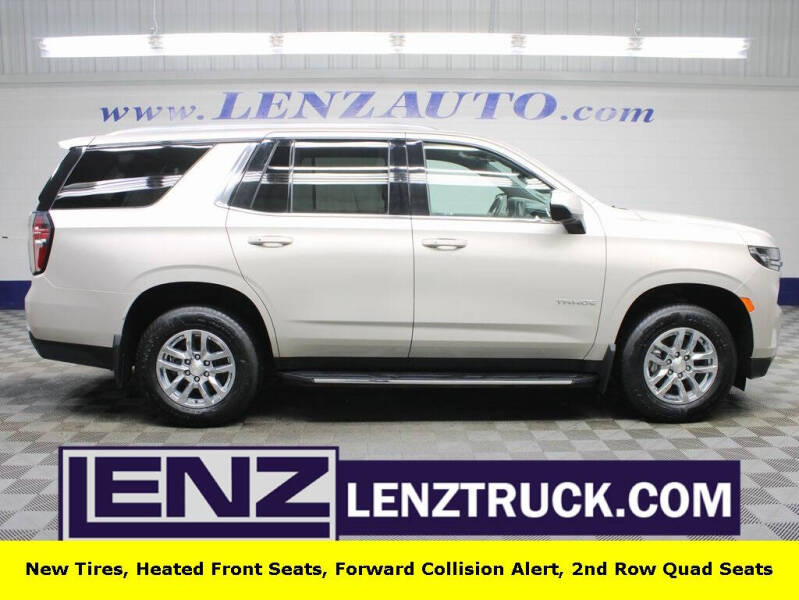 2021 Chevrolet Tahoe for sale at LENZ TRUCK CENTER in Fond Du Lac WI