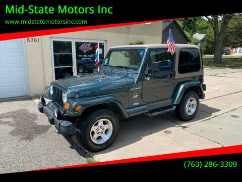 2002 Jeep Wrangler for sale at Mid-State Motors Inc in Rockford MN