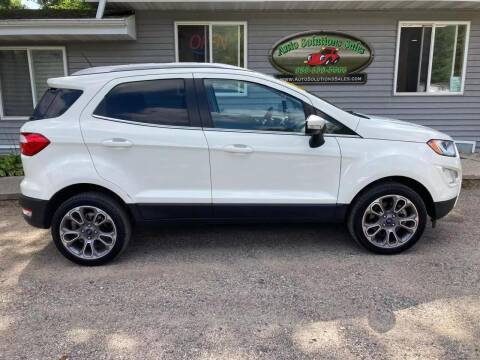2020 Ford EcoSport for sale at Auto Solutions Sales in Farwell MI
