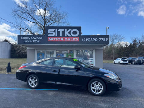 2008 Toyota Camry Solara for sale at SITKO MOTOR SALES INC in Cedar Lake IN