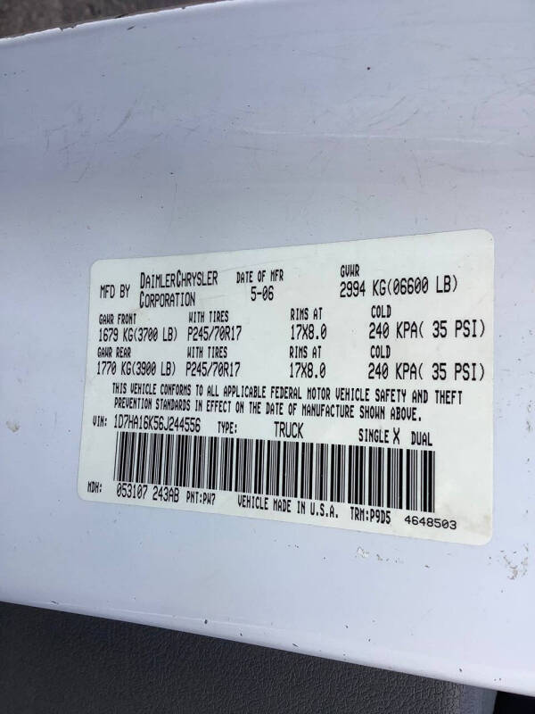 2006 Dodge Ram 1500 ST