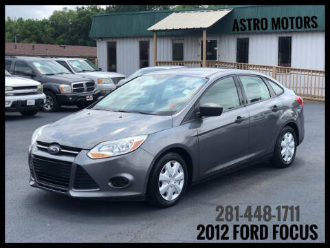 2012 Ford Focus for sale at ASTRO MOTORS in Houston TX