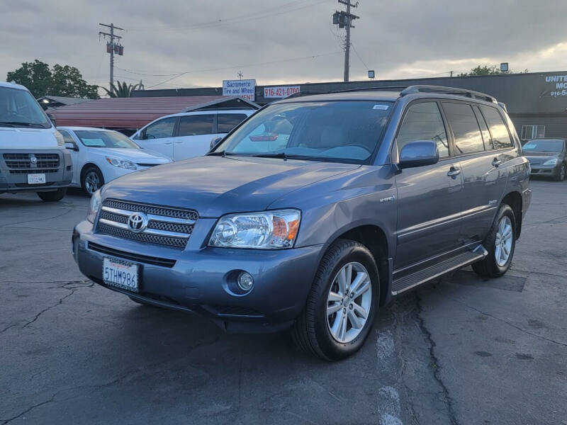 2006 Toyota Highlander Hybrid for sale at California Auto Deals in Sacramento CA