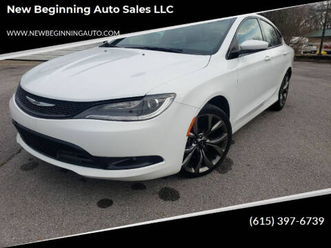 2015 Chrysler 200 for sale at New Beginning Auto Sales LLC in Lebanon TN